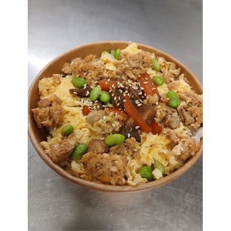 Chirashi Montagne ( sans algues, légumes & protéines douces )